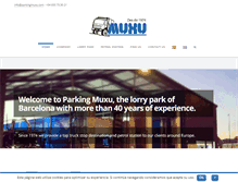 Tablet Screenshot of parkingmuxu.com